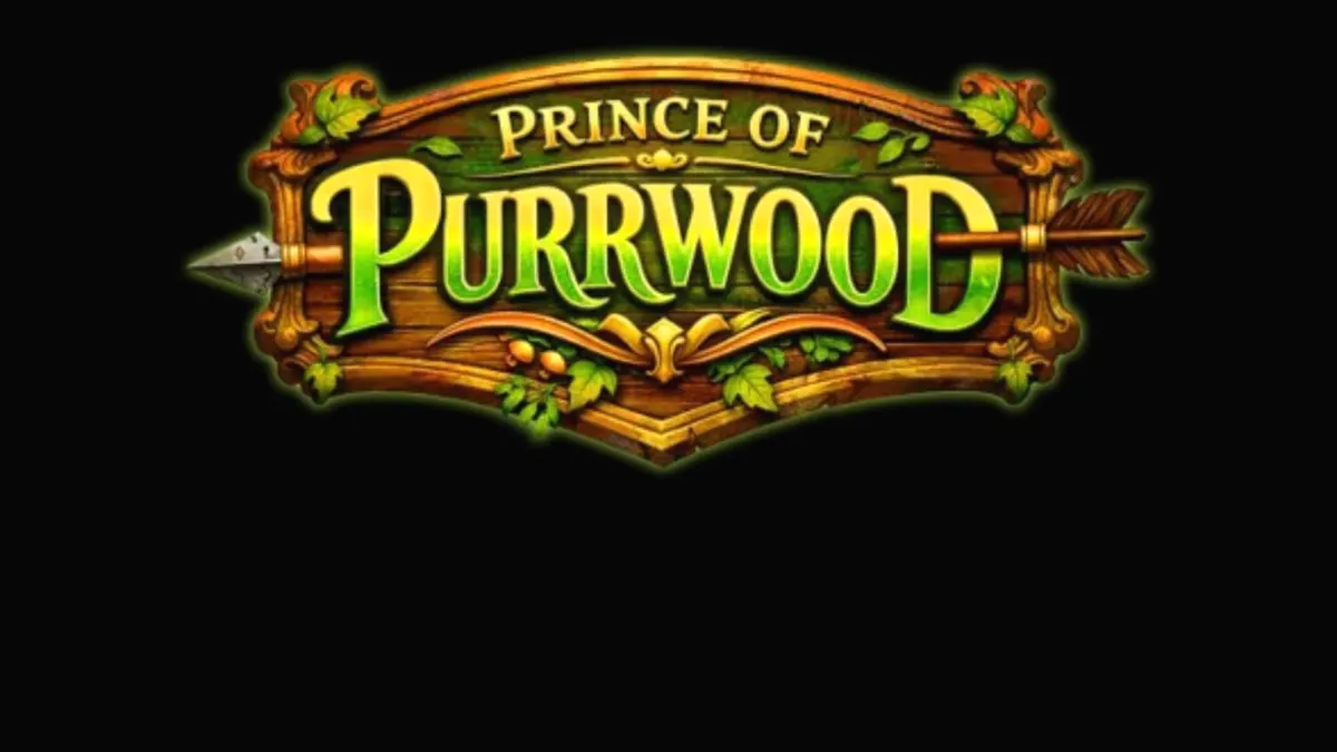 Karakter kucing dalam balutan kostum abad pertengahan di slot Prince of Purrwood